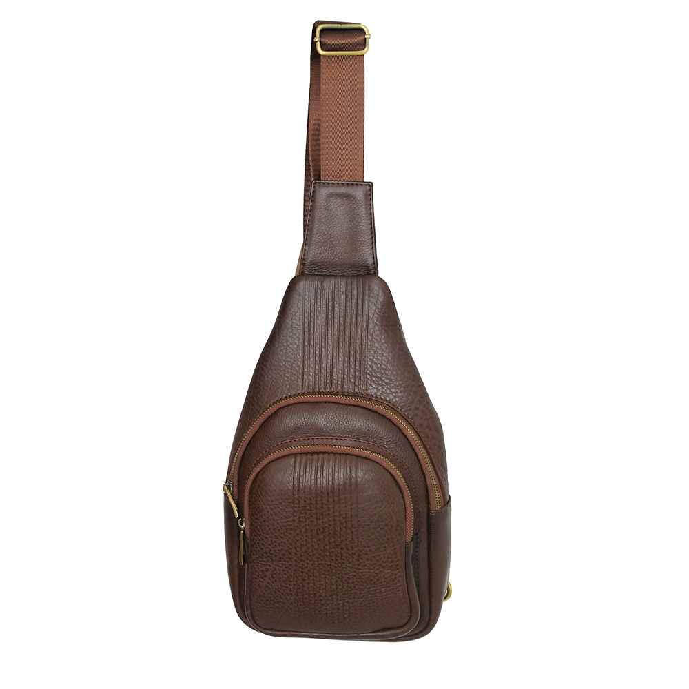 MORRAL CROSSED FRANJAS VERTICALES MRC-000394 CAFE